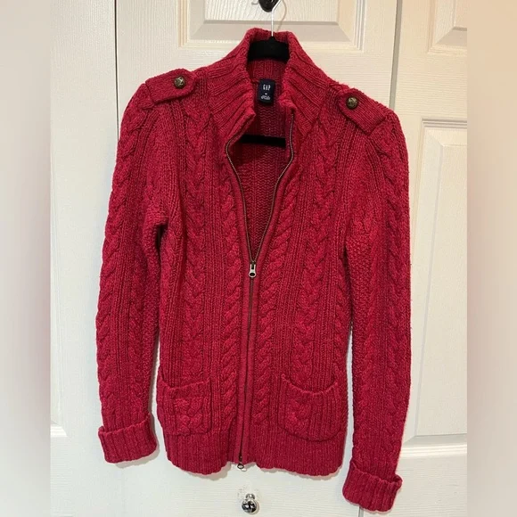 Full Zip Sweater Gap Cardigan Sweaters GAP Sweaters Gap Cardigan